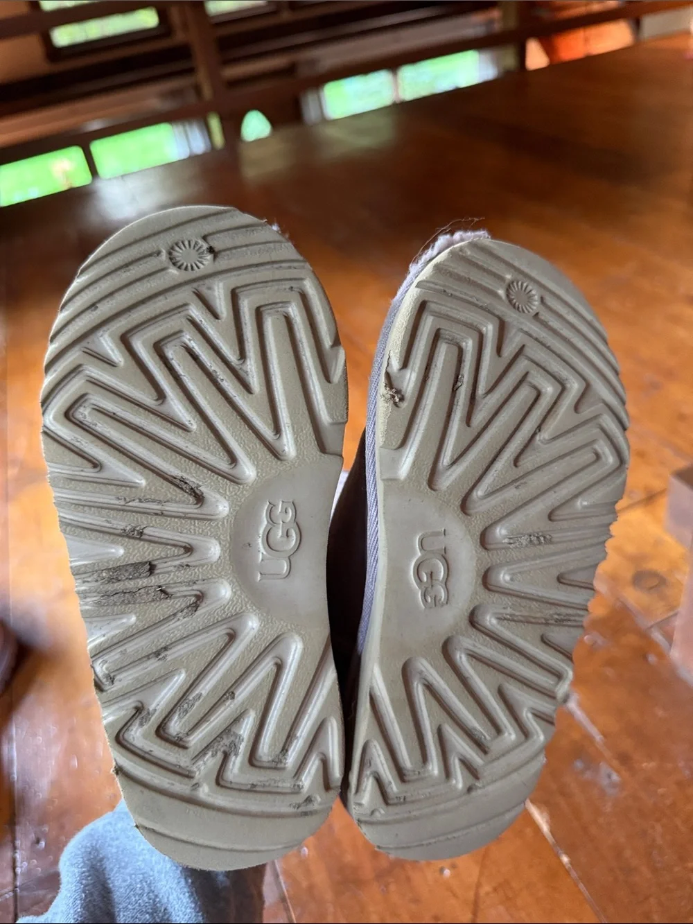 Kids Lilac Ugg Classic Short Boots